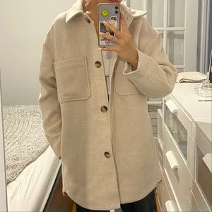 H&M Oversize Shirt Jacket